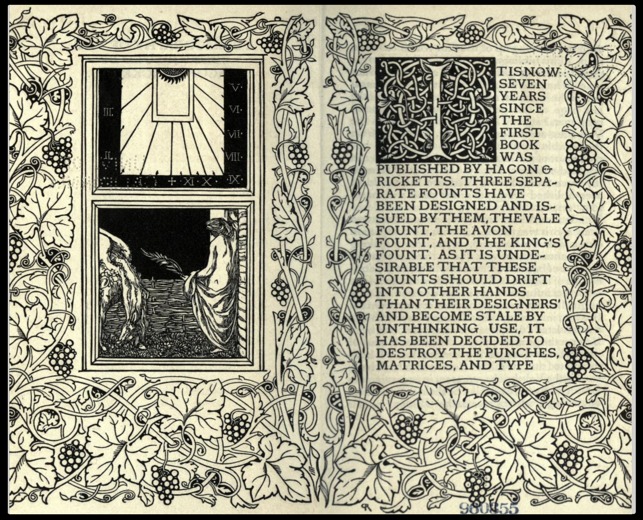 A Bibliography of the Books Issued by Hacon & Ricketts